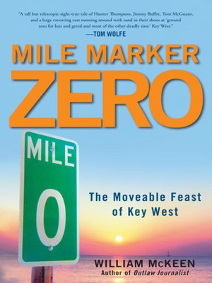 Mile Marker Zero - ebook